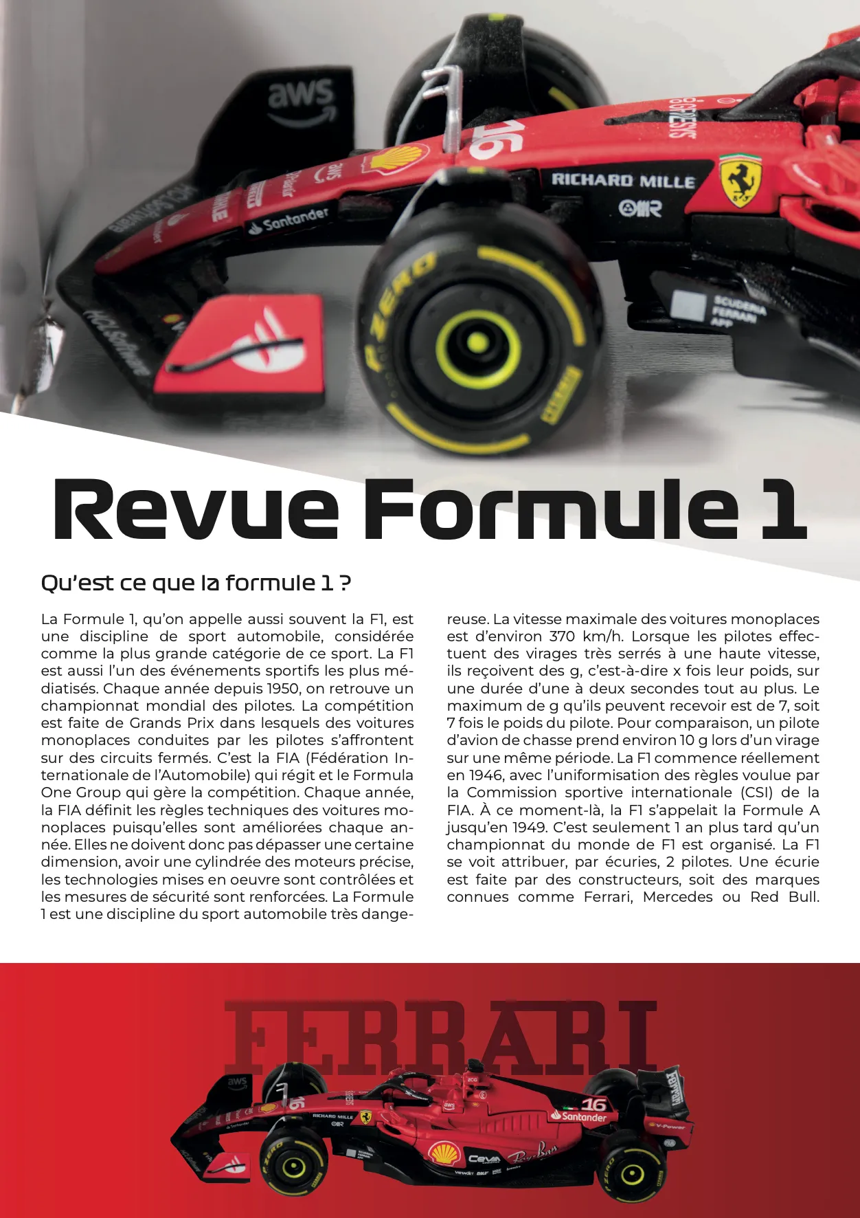 Magazine F1